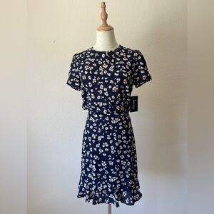BIN#5 - Painted Threads Print Dress Medium